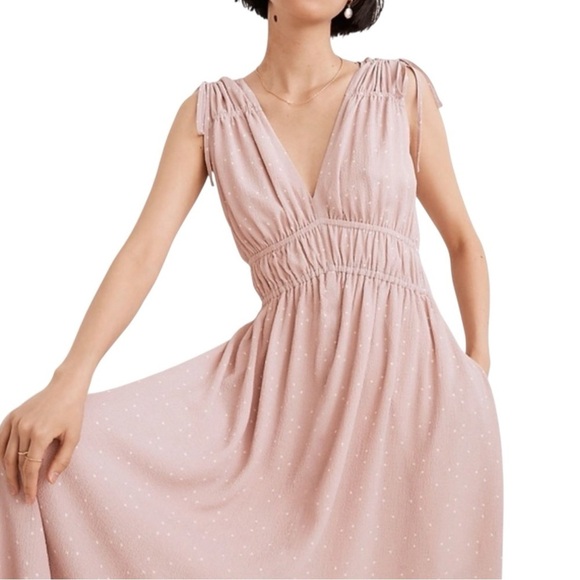 Madewell Sophia Polka Dot Sleeveless Dress Small - Picture 7 of 8